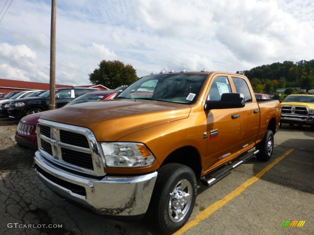 Tequila Sunrise Pearl 2012 Dodge Ram 2500 HD ST Crew Cab 4x4 Exterior Photo #71657501