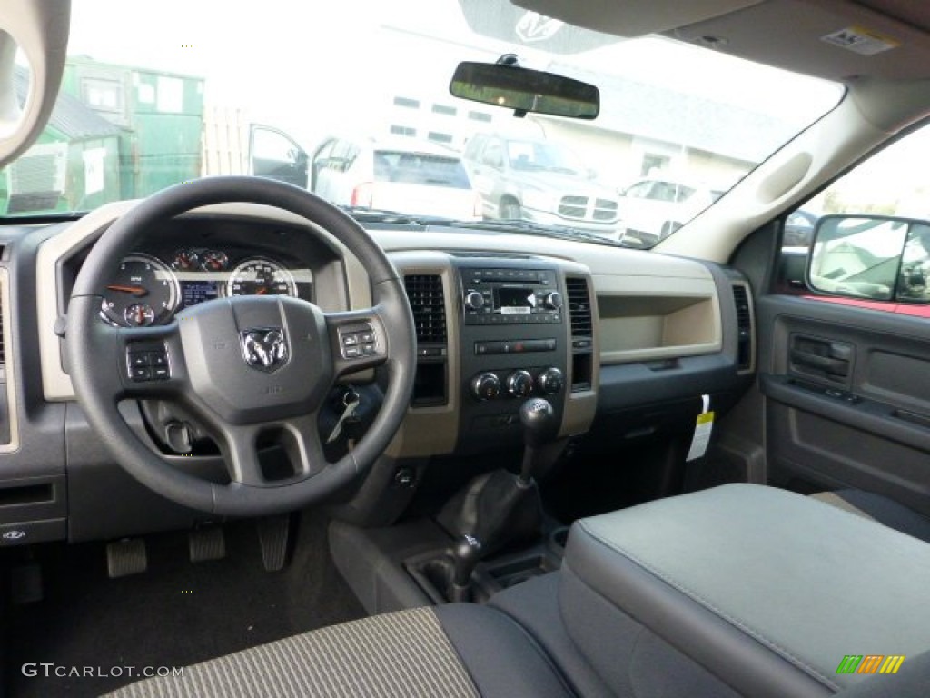 2012 Dodge Ram 2500 HD ST Crew Cab 4x4 Dark Slate/Medium Graystone Dashboard Photo #71657791