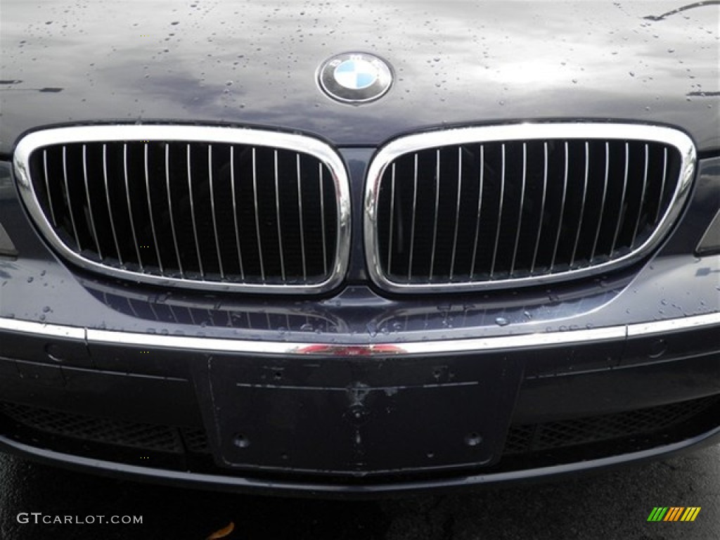 2006 7 Series 750Li Sedan - Michigan Blue Metallic / Dark Beige/Beige III photo #6