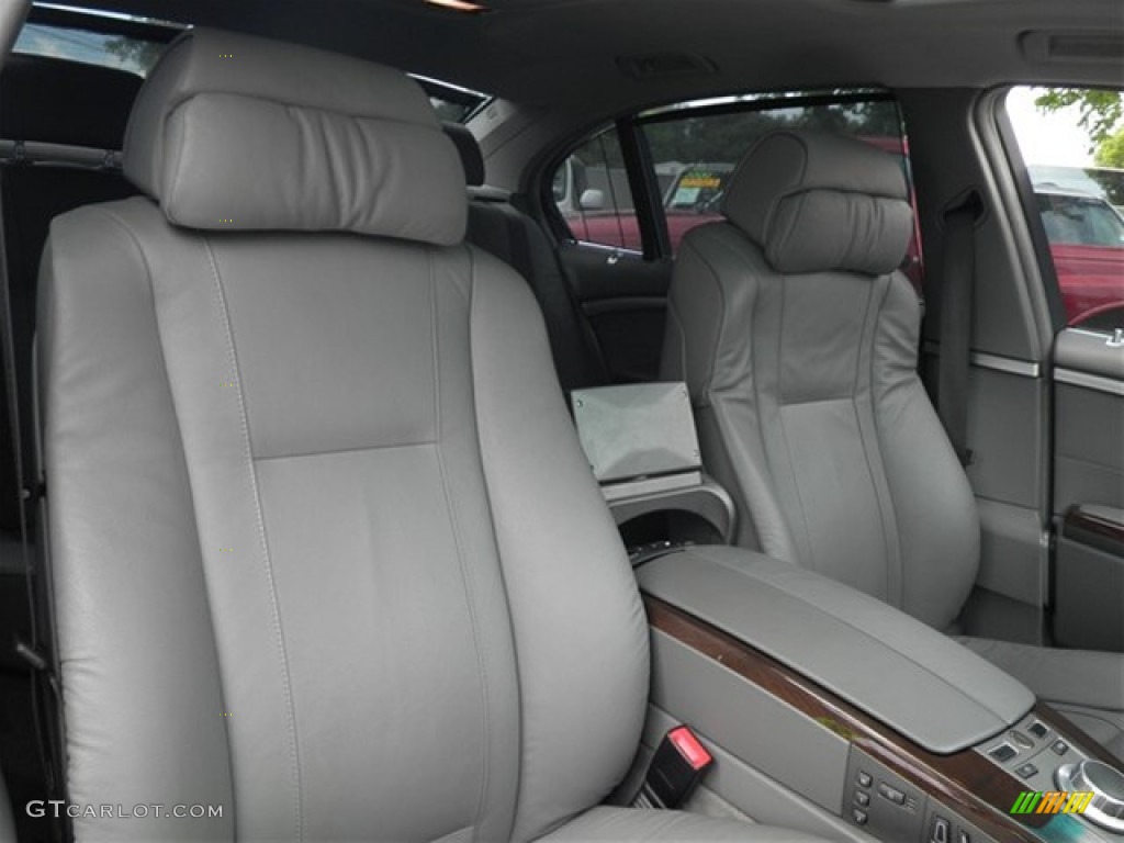 2006 7 Series 750Li Sedan - Michigan Blue Metallic / Dark Beige/Beige III photo #26