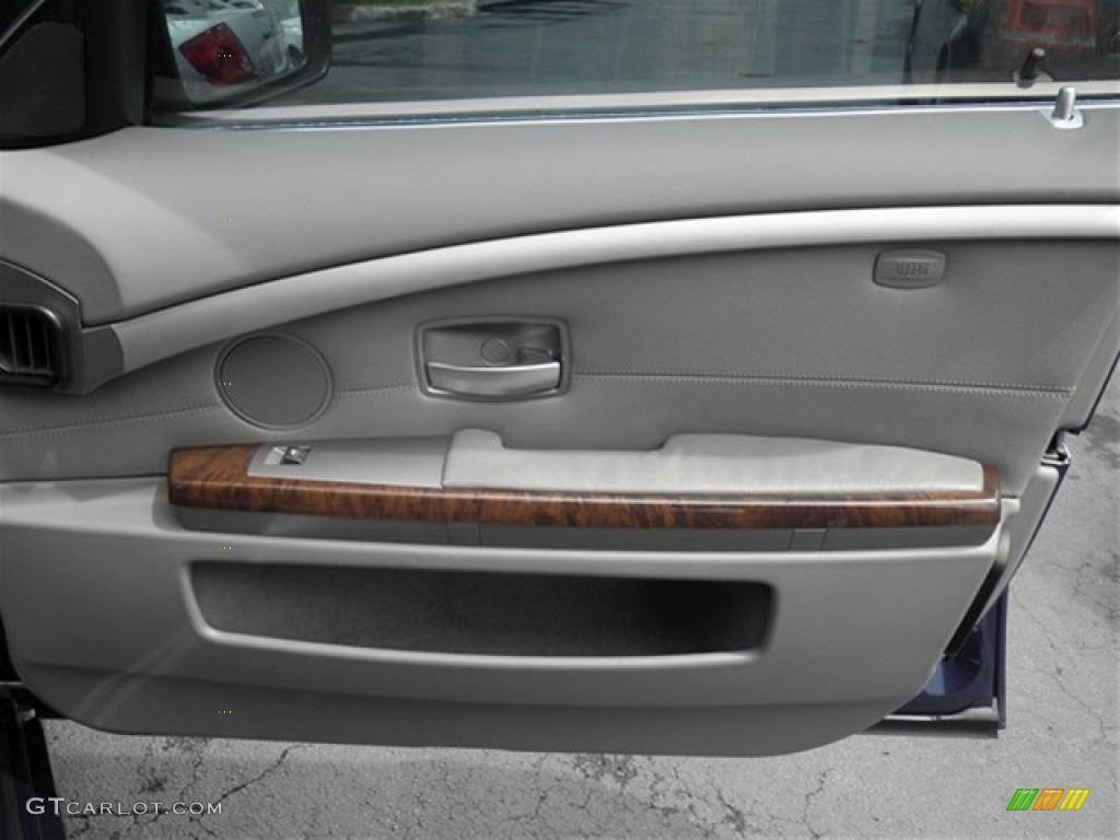 2006 7 Series 750Li Sedan - Michigan Blue Metallic / Dark Beige/Beige III photo #28