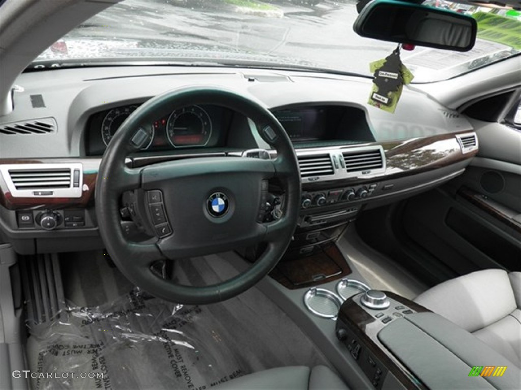 2006 7 Series 750Li Sedan - Michigan Blue Metallic / Dark Beige/Beige III photo #37