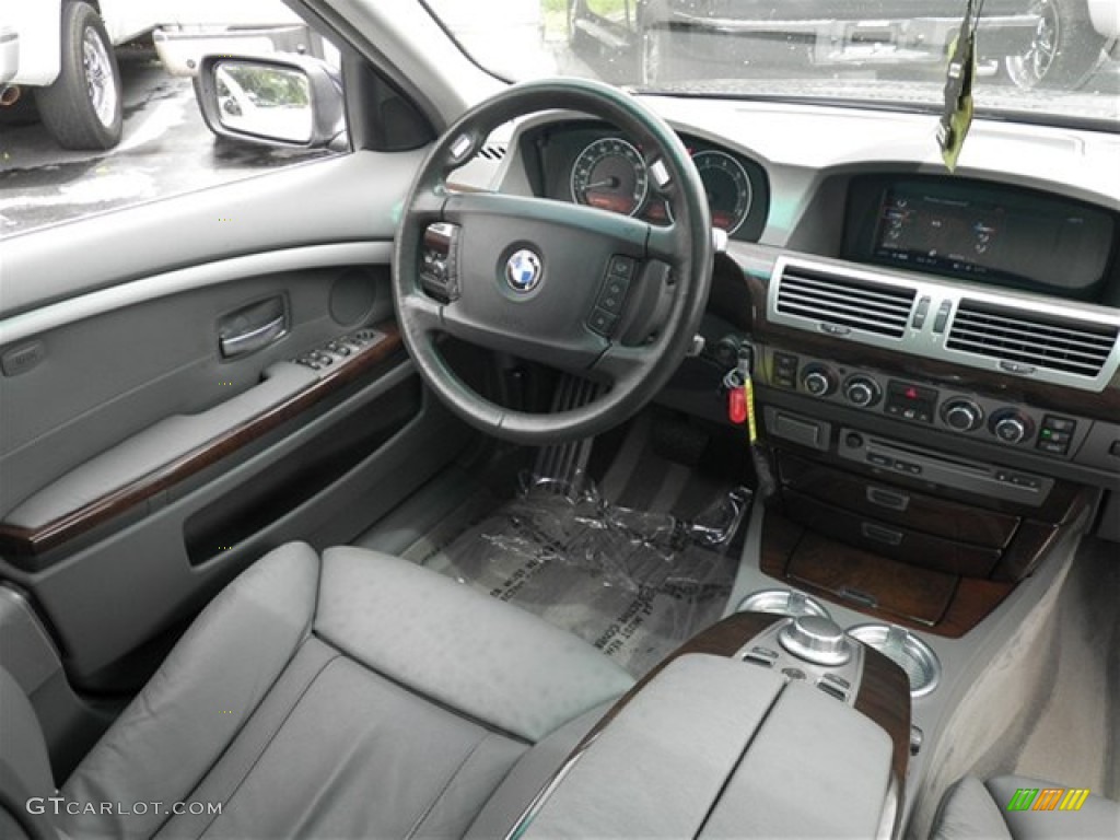 2006 7 Series 750Li Sedan - Michigan Blue Metallic / Dark Beige/Beige III photo #38