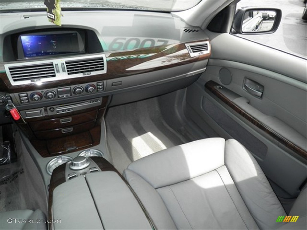 2006 7 Series 750Li Sedan - Michigan Blue Metallic / Dark Beige/Beige III photo #39