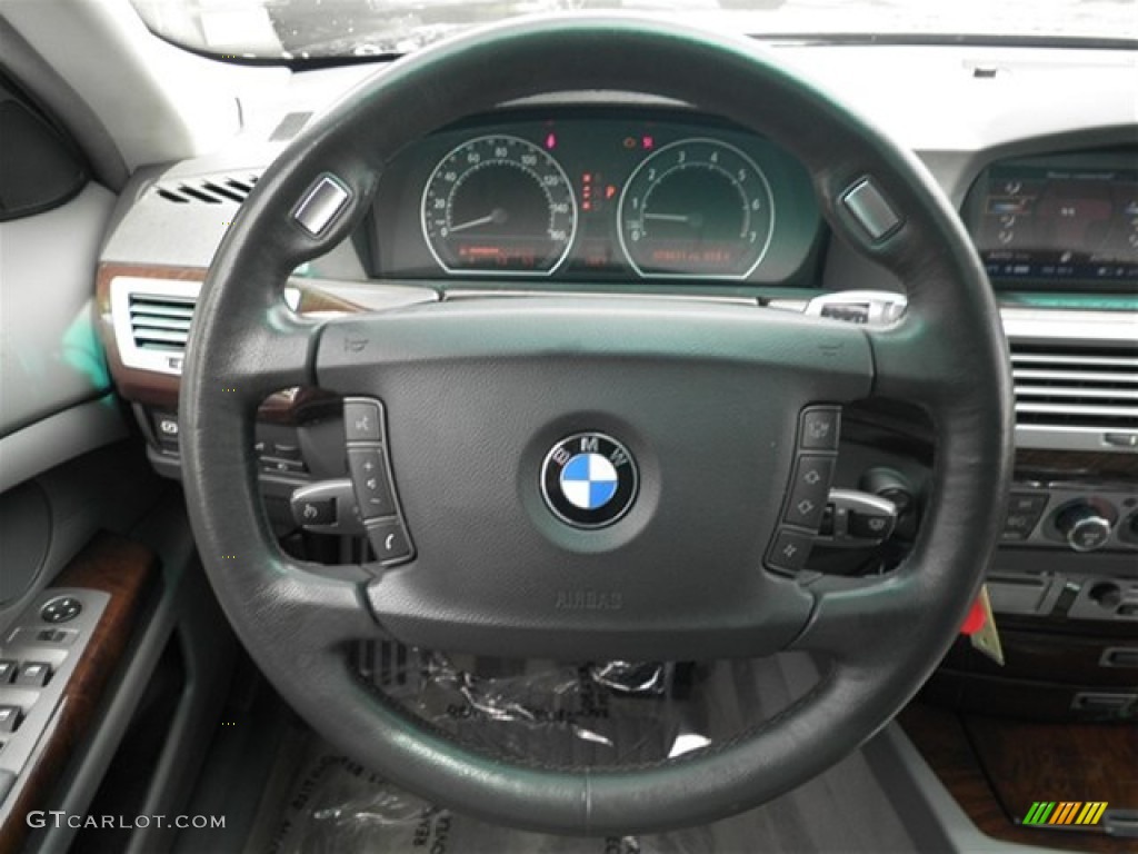 2006 7 Series 750Li Sedan - Michigan Blue Metallic / Dark Beige/Beige III photo #41