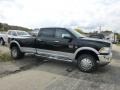 2012 Black Dodge Ram 3500 HD Laramie Crew Cab 4x4 Dually  photo #6