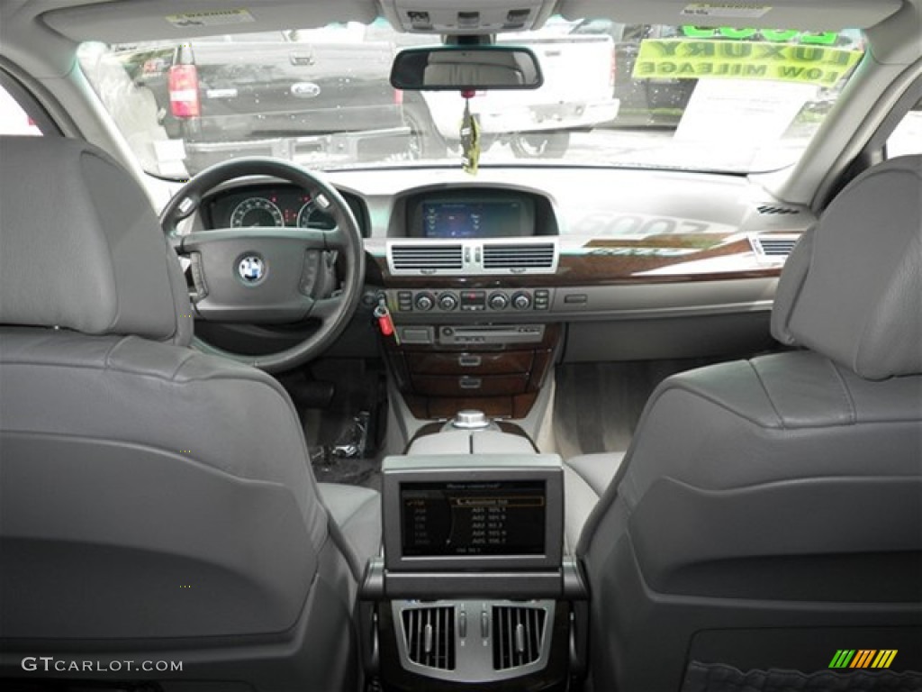 2006 7 Series 750Li Sedan - Michigan Blue Metallic / Dark Beige/Beige III photo #47