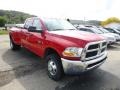 2012 Flame Red Dodge Ram 3500 HD ST Crew Cab 4x4 Dually  photo #7