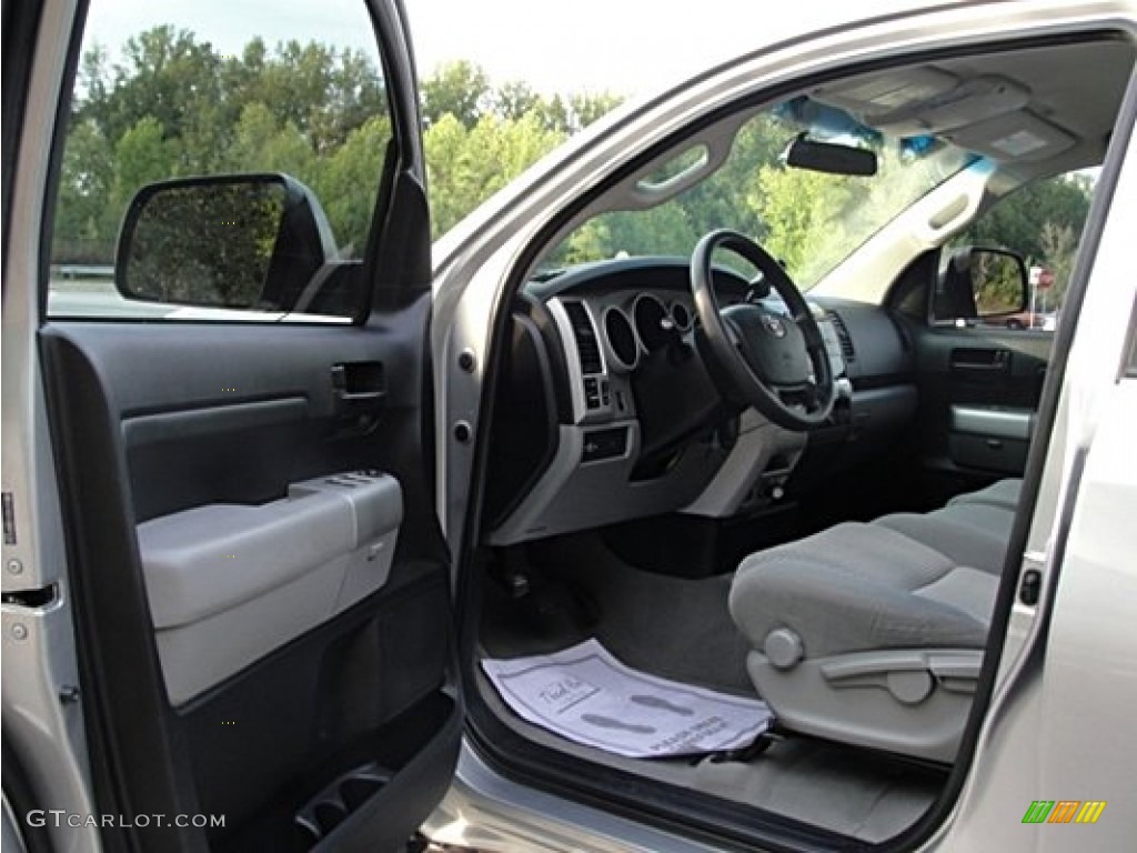 2008 Tundra Double Cab - Silver Sky Metallic / Graphite Gray photo #15