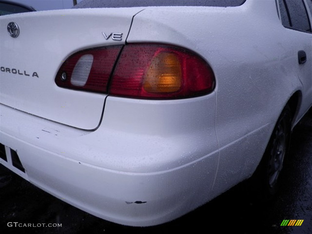 1999 Corolla VE - Super White / Pebble Beige photo #18