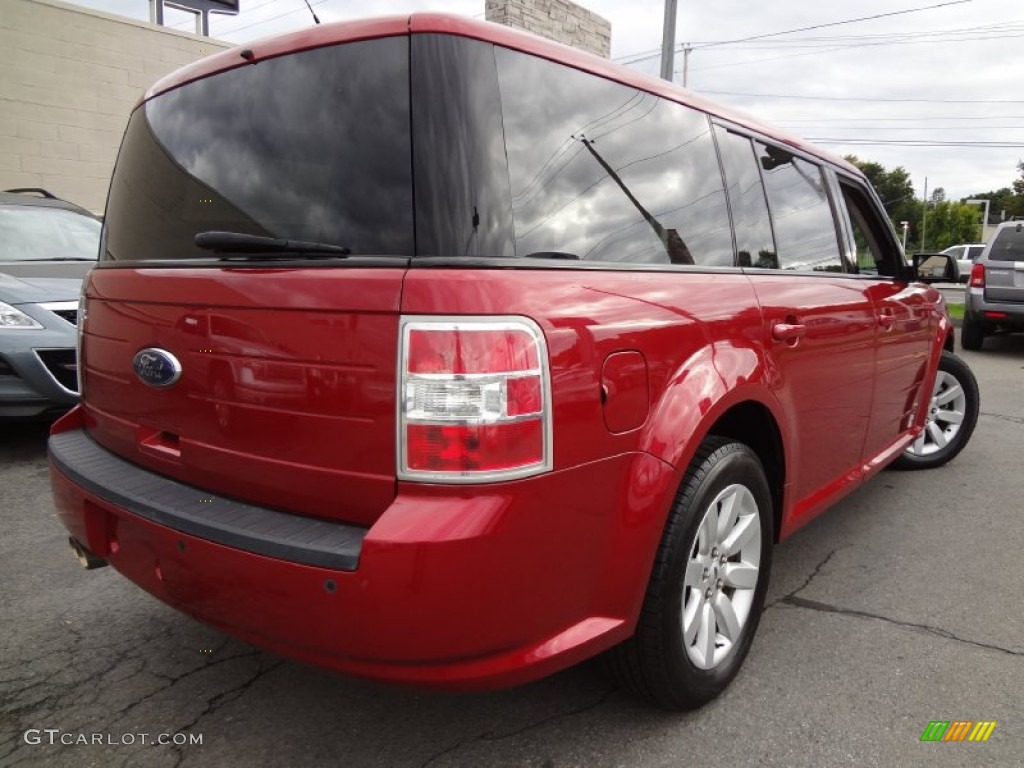 Redfire Metallic 2009 Ford Flex SE Exterior Photo #71661187