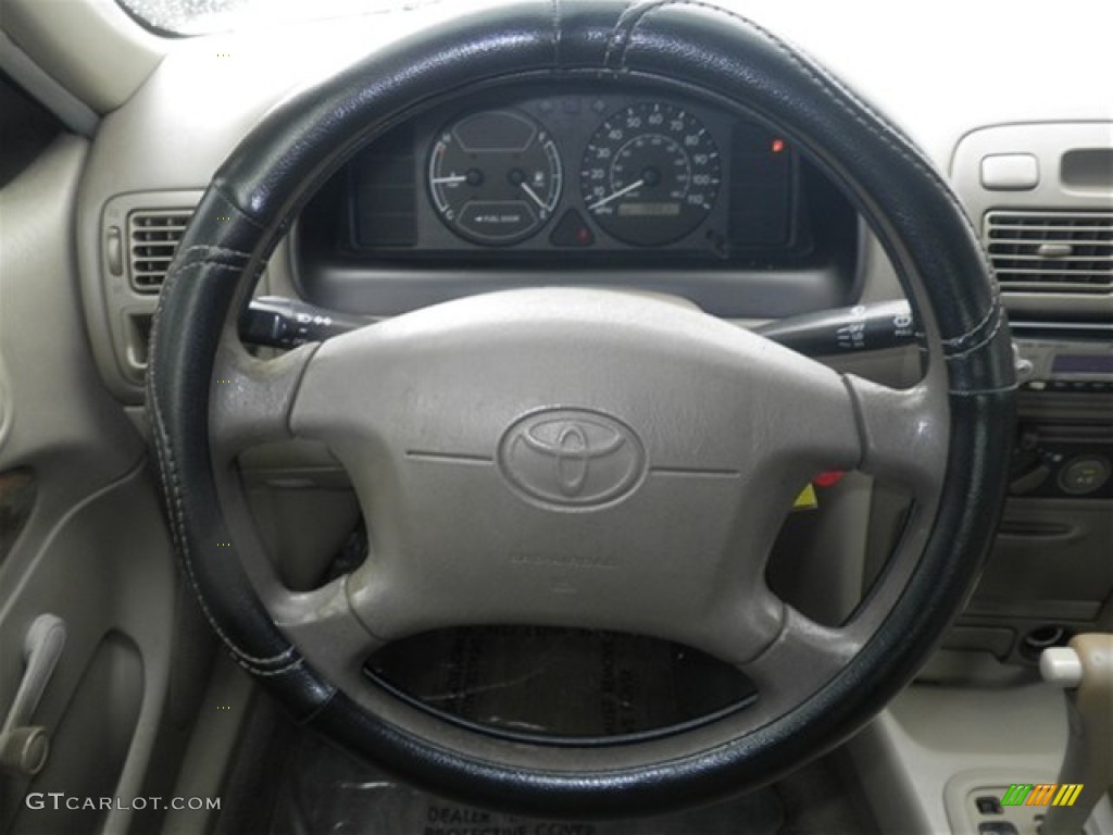 1999 Corolla VE - Super White / Pebble Beige photo #29