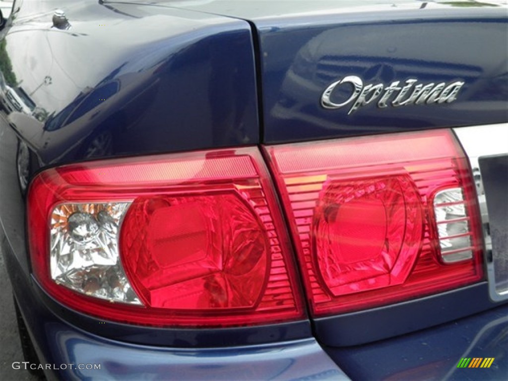 2003 Optima LX V6 - Imperial Blue / Gray photo #6