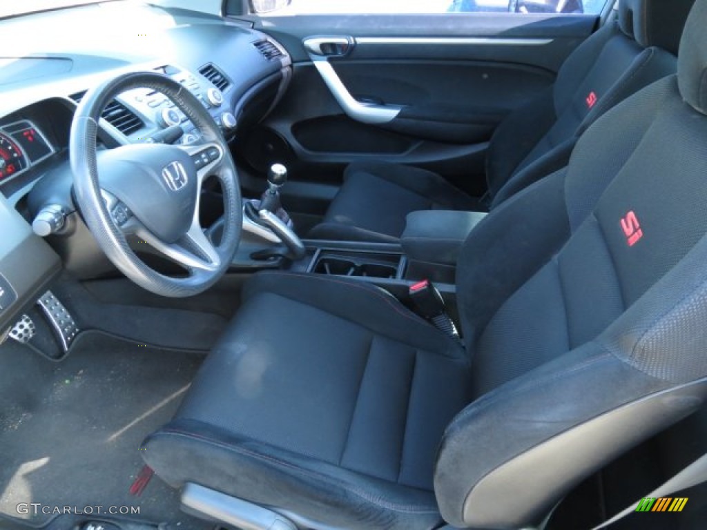 2010 Honda Civic Si Coupe Front Seat Photo #71662882