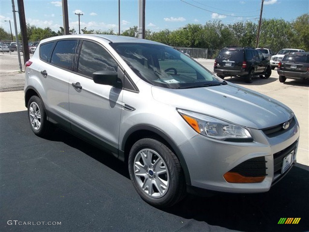 2013 Escape S - Ingot Silver Metallic / Charcoal Black photo #8