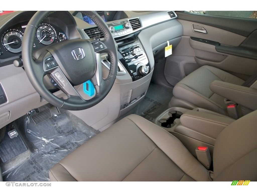 Truffle Interior 2013 Honda Odyssey EX-L Photo #71663284