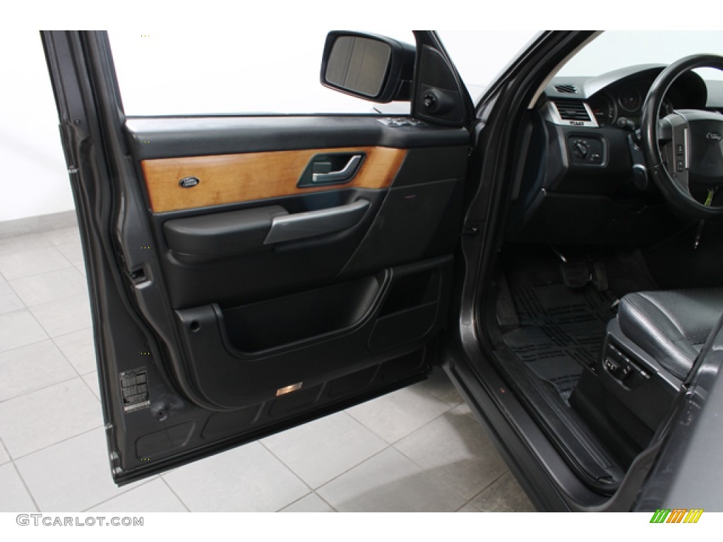 2006 Range Rover Sport Supercharged - Bonatti Grey Metallic / Ebony Black photo #16