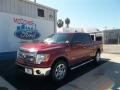 2013 Ruby Red Metallic Ford F150 XLT SuperCrew  photo #1