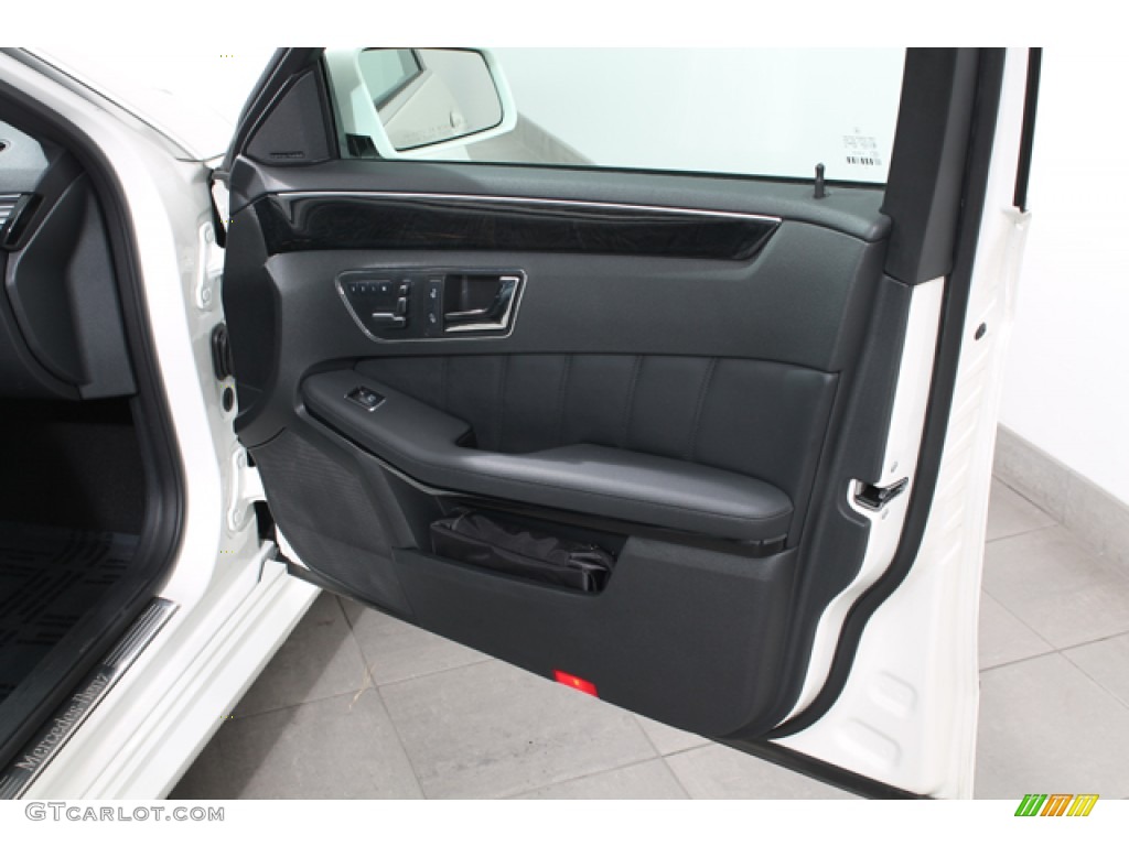 2011 E 350 4Matic Sedan - Arctic White / Black photo #13