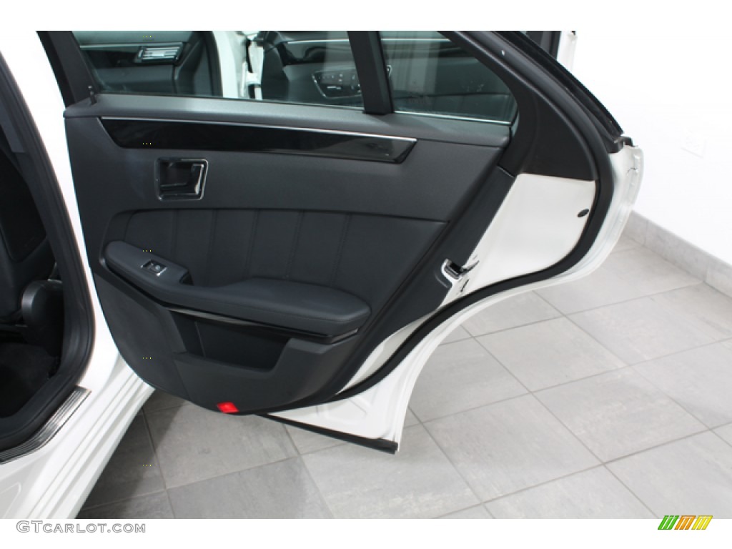 2011 E 350 4Matic Sedan - Arctic White / Black photo #14