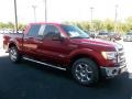 2013 Ruby Red Metallic Ford F150 XLT SuperCrew  photo #10