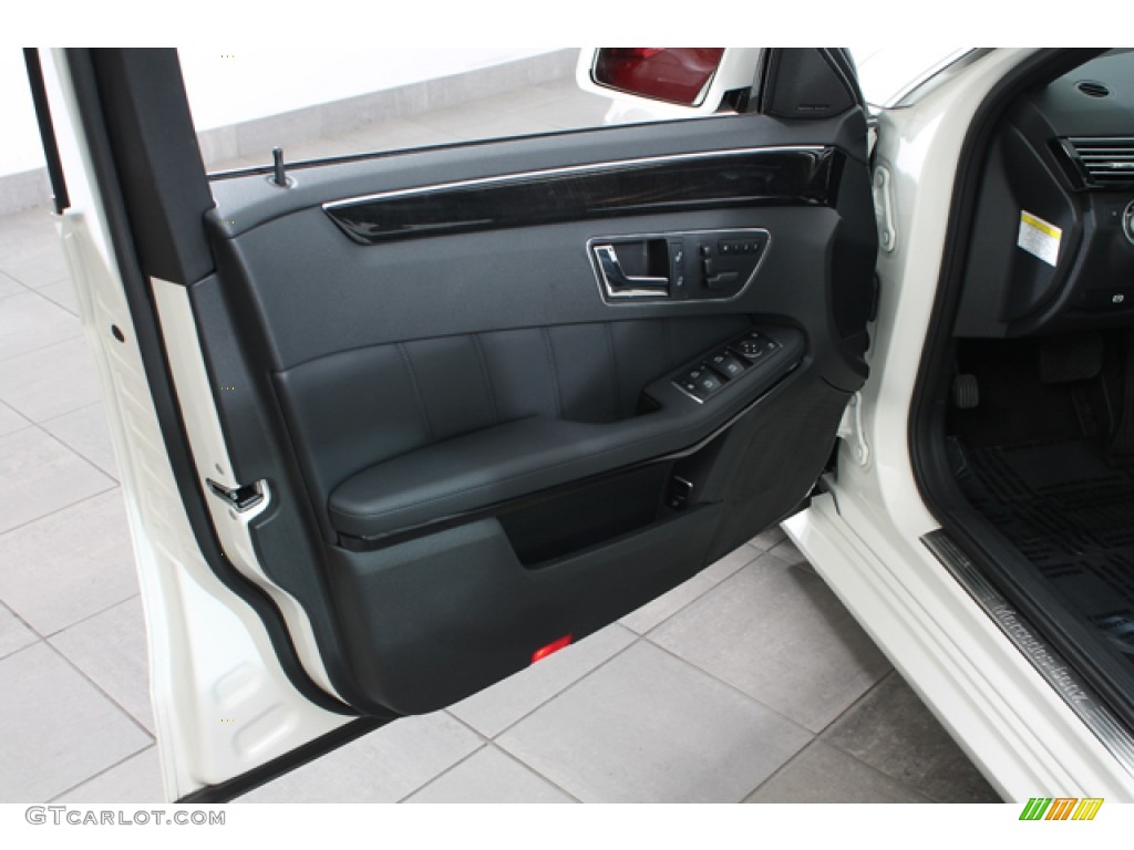 2011 E 350 4Matic Sedan - Arctic White / Black photo #16