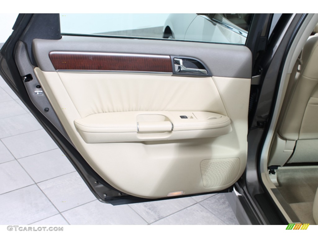 2009 Infiniti M 35x AWD Sedan Wheat Beige Door Panel Photo #71665101