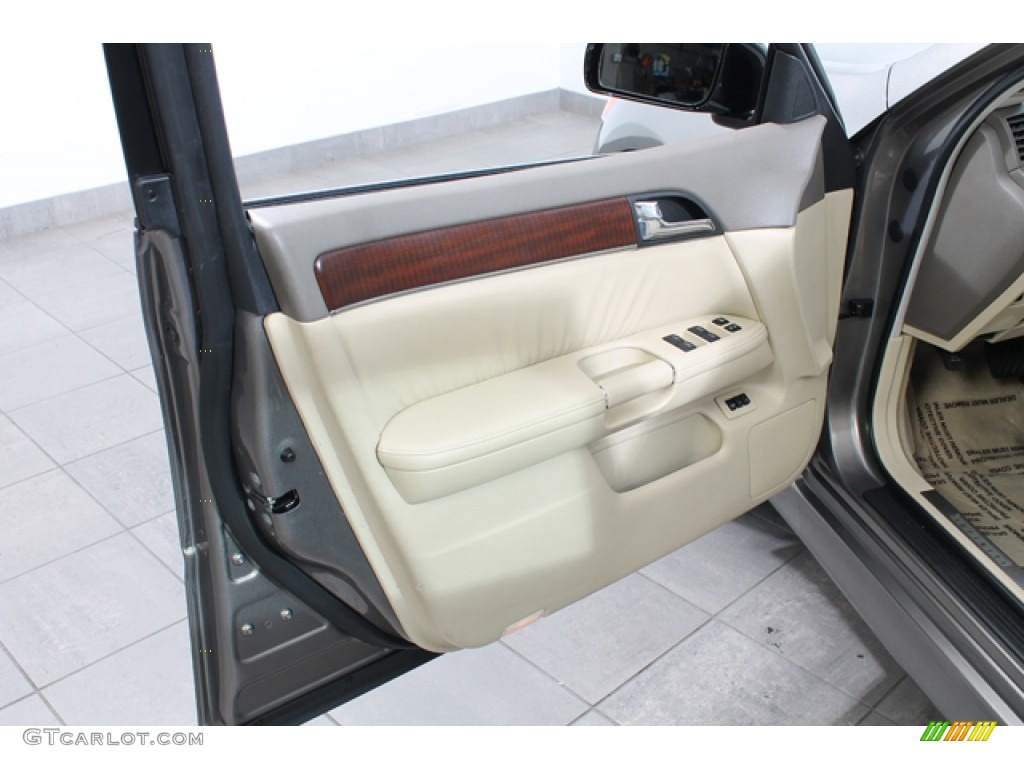 2009 Infiniti M 35x AWD Sedan Wheat Beige Door Panel Photo #71665113