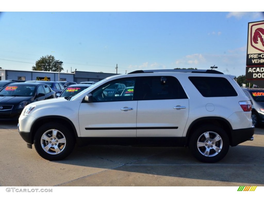 2011 Acadia SL - Summit White / Light Titanium photo #2