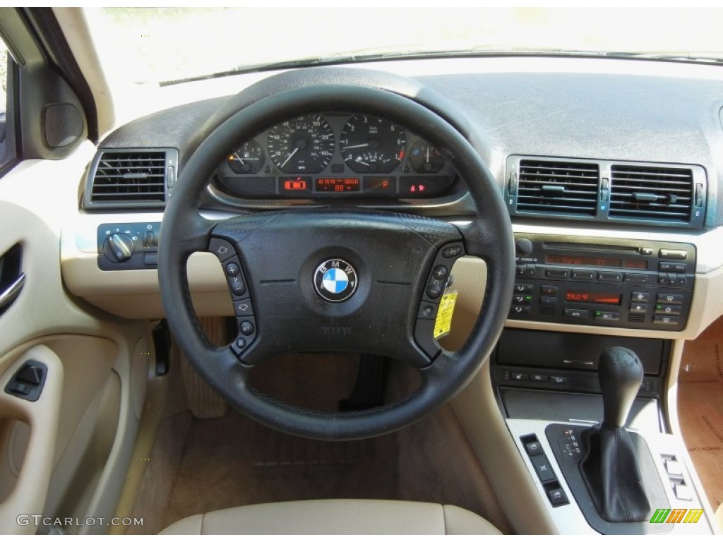 2004 3 Series 325xi Sedan - Alpine White / Sand photo #19