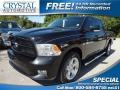 Brilliant Black Crystal Pearl 2011 Dodge Ram 1500 Sport Crew Cab