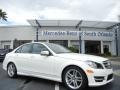 2013 Polar White Mercedes-Benz C 250 Sport  photo #2