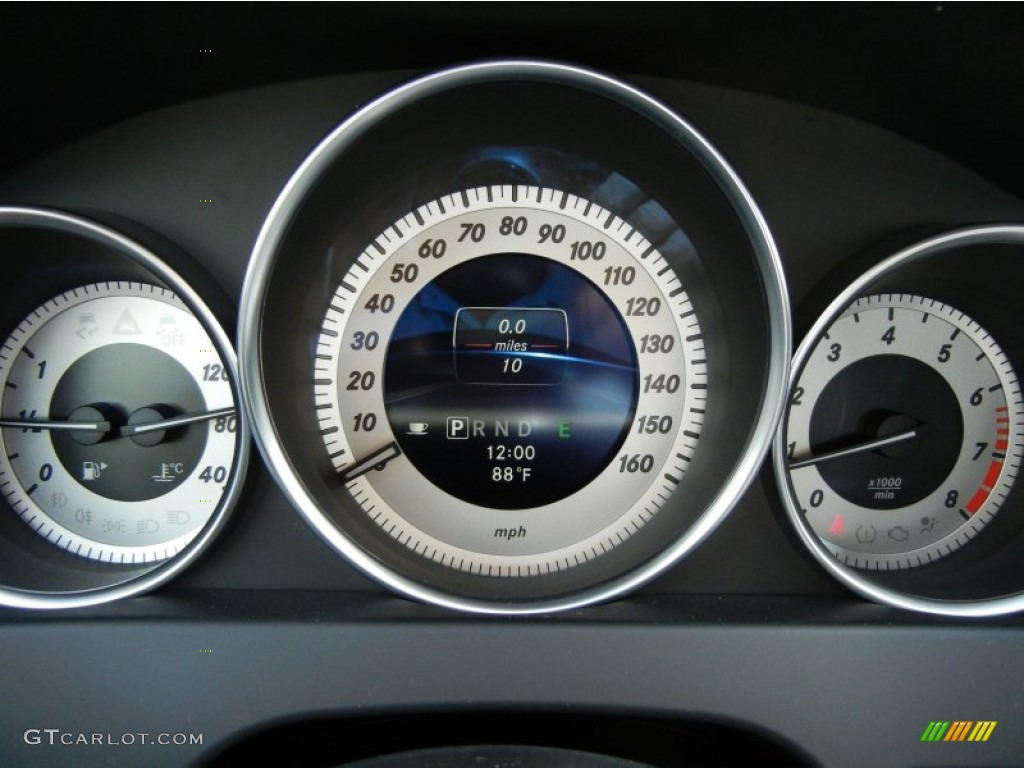 2013 Mercedes-Benz C 250 Coupe Gauges Photo #71669152