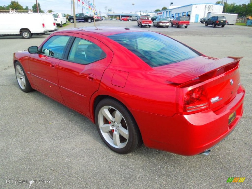 Inferno Red Crystal Pearl 2006 Dodge Charger SRT-8 Exterior Photo #71669431
