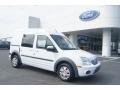 Frozen White 2012 Ford Transit Connect XLT Wagon