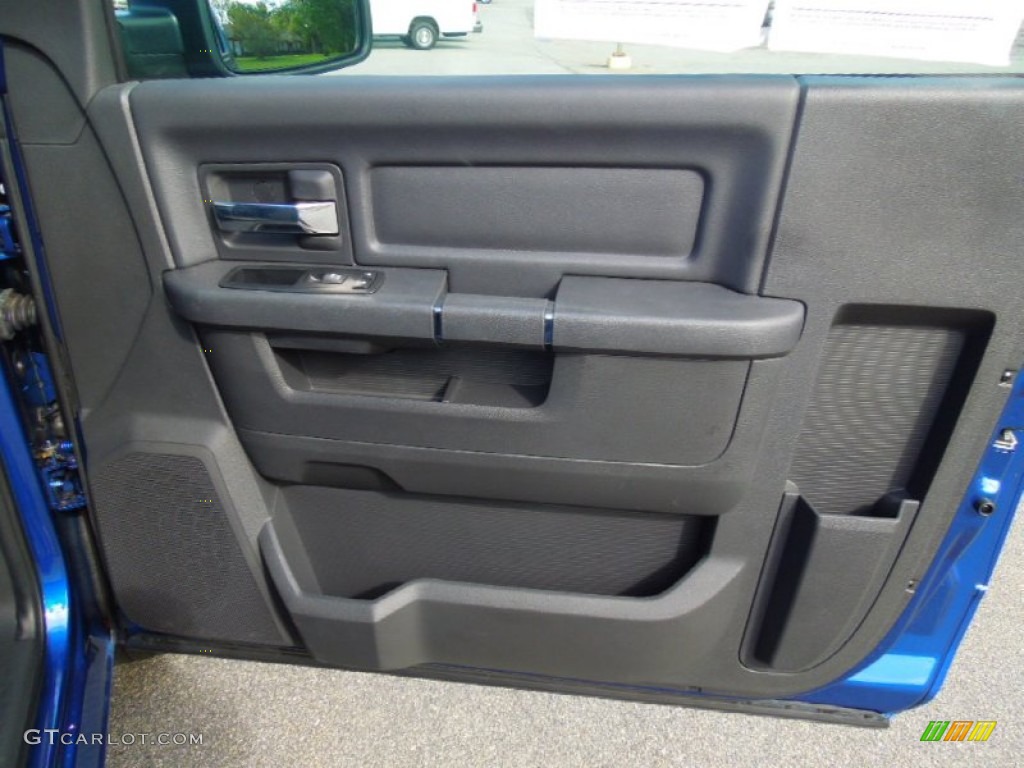 2011 Ram 1500 Express Regular Cab - Deep Water Blue Pearl / Dark Slate Gray/Medium Graystone photo #19