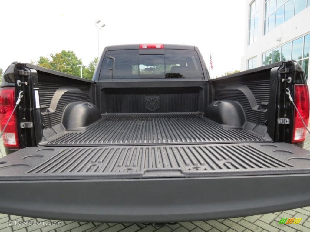 2010 Ram 1500 SLT Quad Cab 4x4 - Brilliant Black Crystal Pearl / Dark Slate/Medium Graystone photo #18