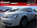 2009 White Suede Ford Taurus Limited  photo #1