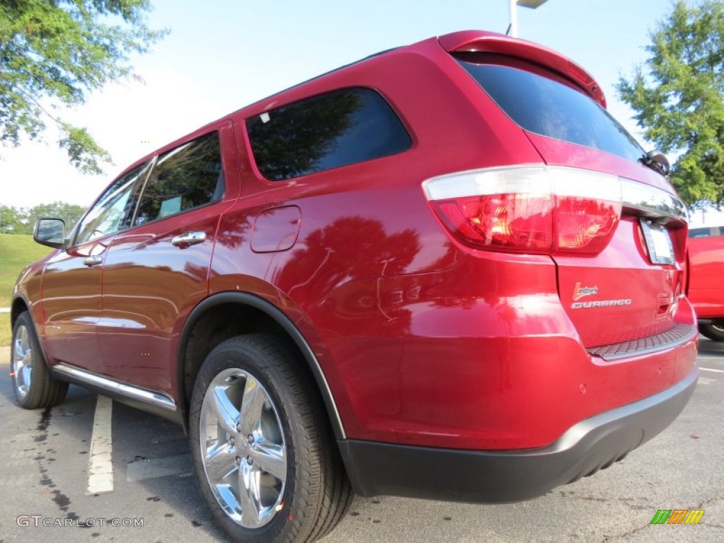 Deep Cherry Red Crystal Pearl 2013 Dodge Durango Citadel Exterior Photo #71671573