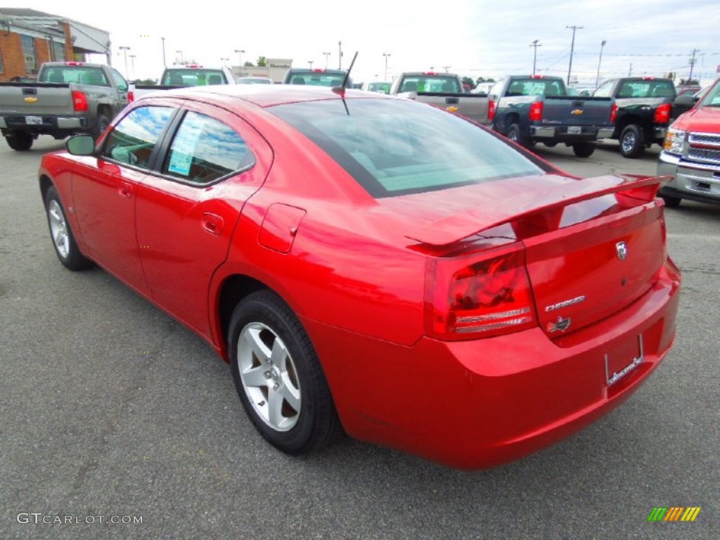 Inferno Red Crystal Pearl 2008 Dodge Charger SE Exterior Photo #71672082
