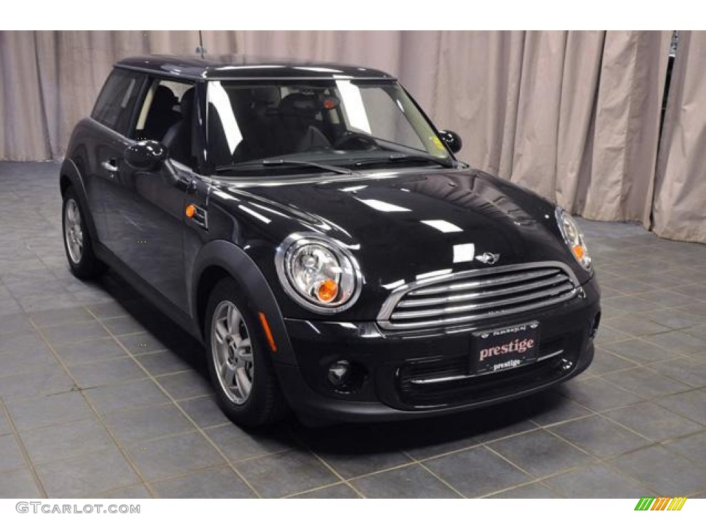 2013 Cooper Hardtop - Midnight Black Metallic / Carbon Black photo #2