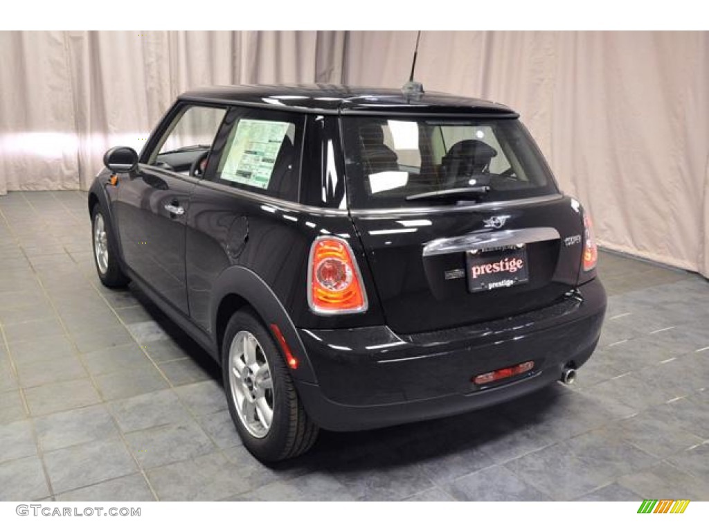 2013 Cooper Hardtop - Midnight Black Metallic / Carbon Black photo #17