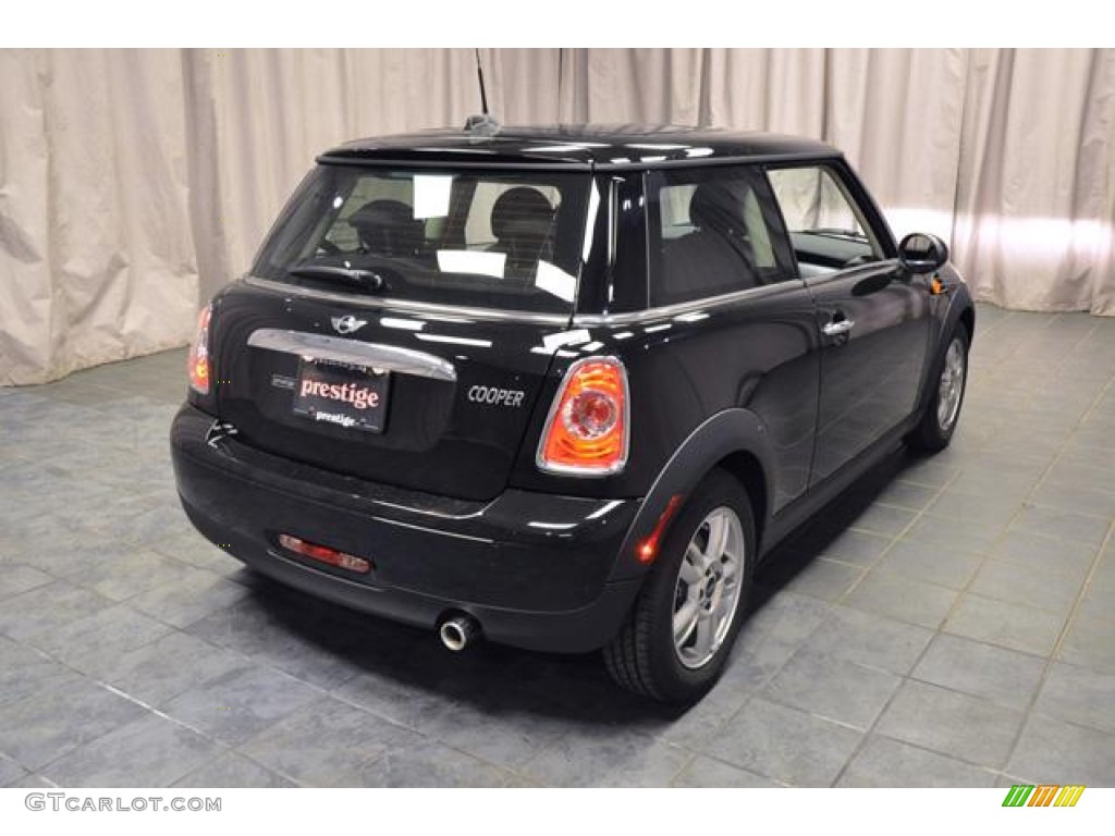 2013 Cooper Hardtop - Midnight Black Metallic / Carbon Black photo #24