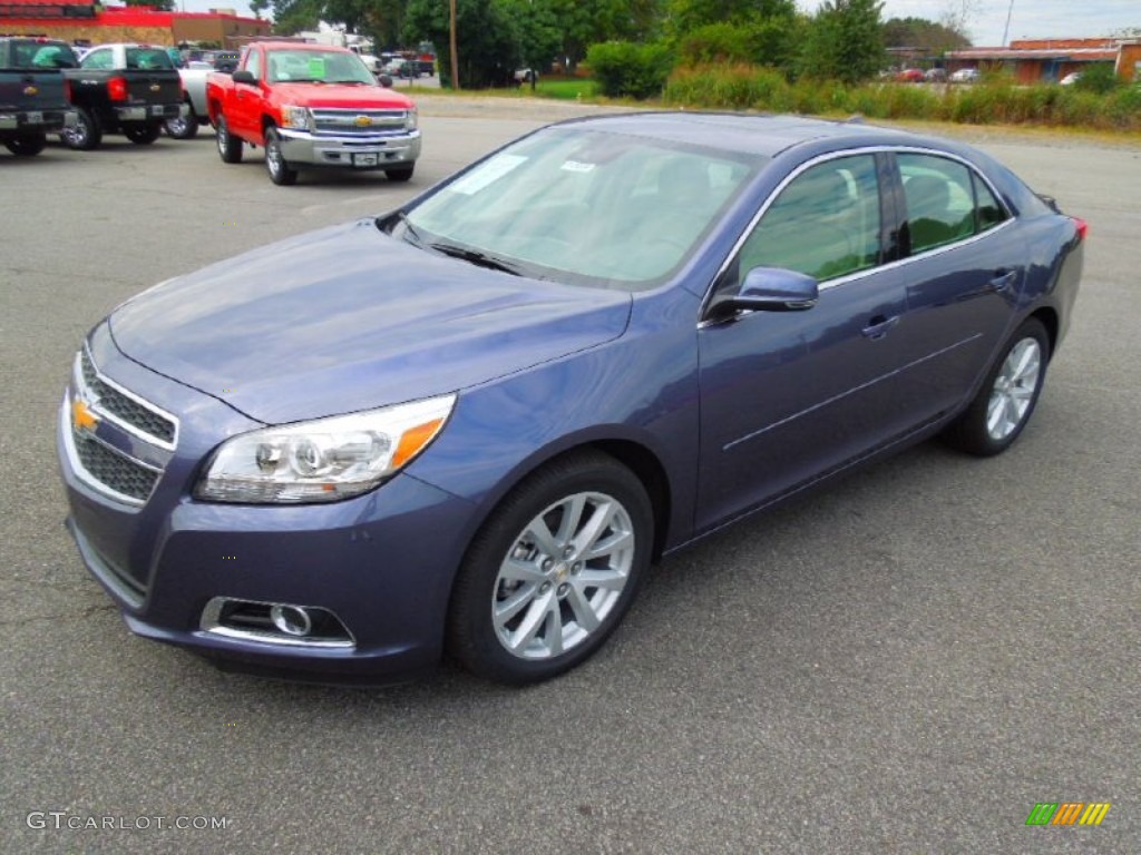 2013 Malibu LT - Atlantis Blue Metallic / Cocoa/Light Neutral photo #2