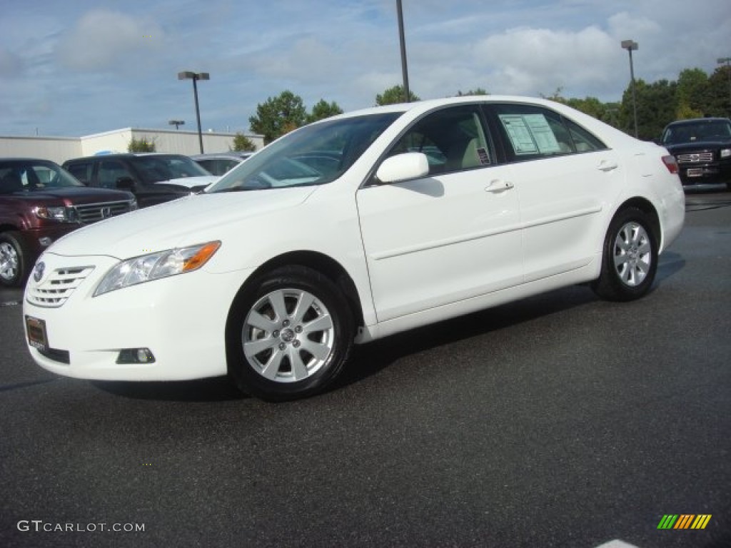 Super White 2007 Toyota Camry XLE V6 Exterior Photo #71674837