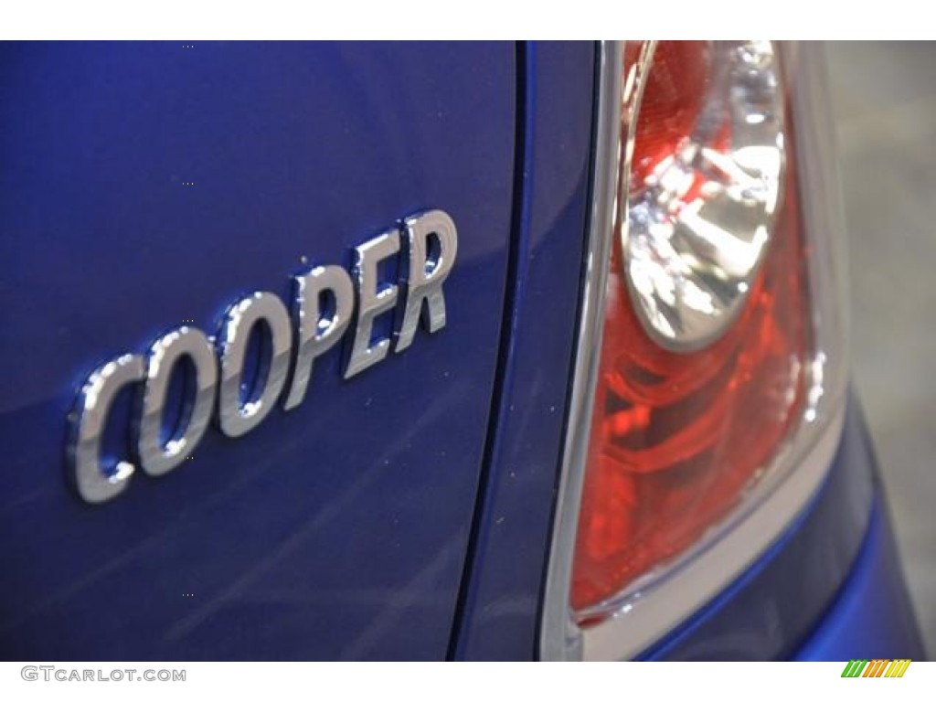 2013 Cooper Hardtop - Lightning Blue Metallic / Carbon Black photo #21