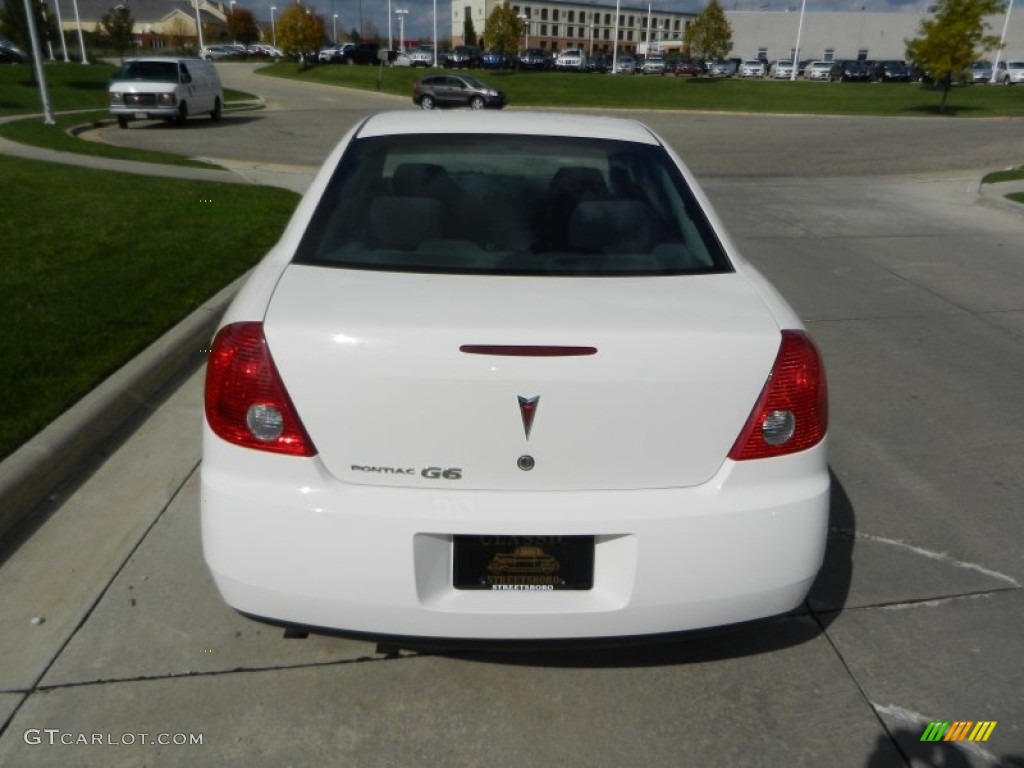 2007 G6 Sedan - Ivory White / Ebony photo #4