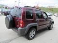 2003 Dark Garnet Red Pearl Jeep Liberty Sport 4x4  photo #8