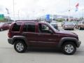 2003 Dark Garnet Red Pearl Jeep Liberty Sport 4x4  photo #9