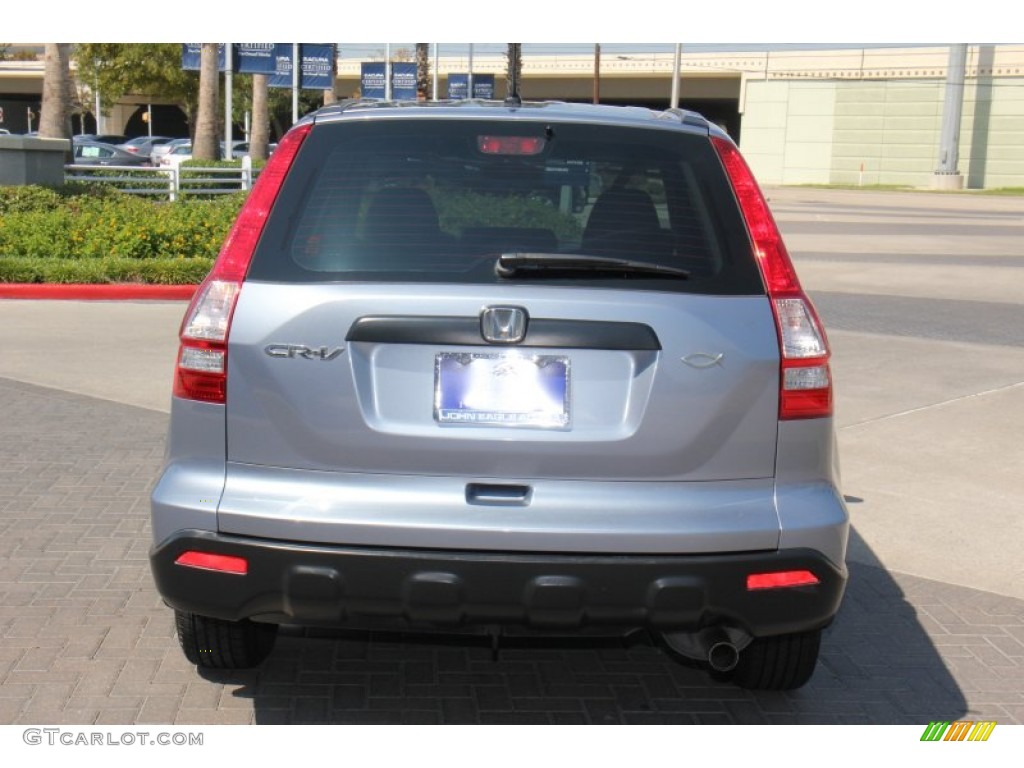 2007 CR-V LX - Glacier Blue Metallic / Gray photo #4